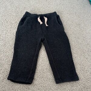 Zara Cozy Black Kids Jogger Pants
